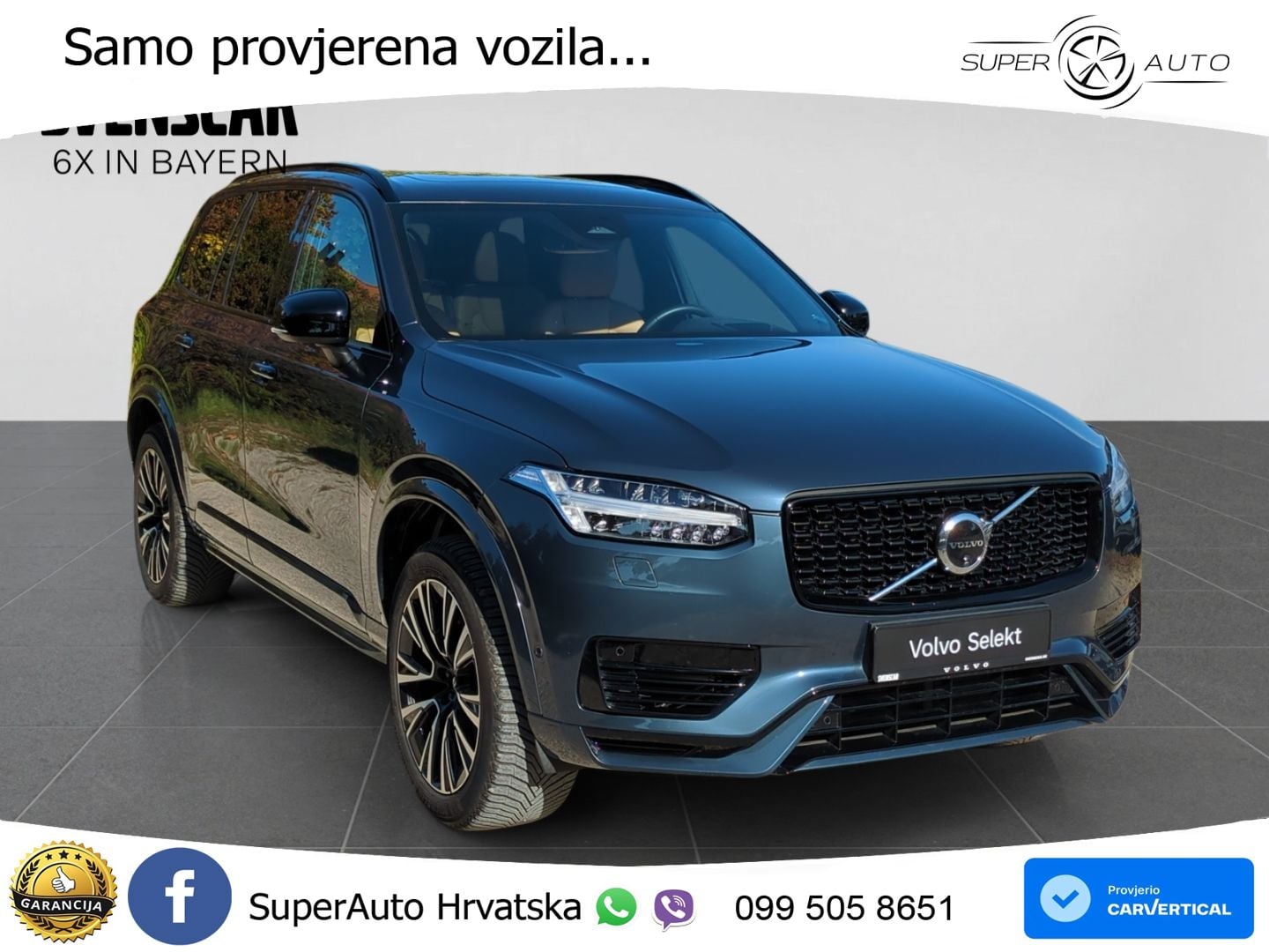 Volvo XC90 2.0 T8 AWD Automatic ACC+GR SJED+360+PANO