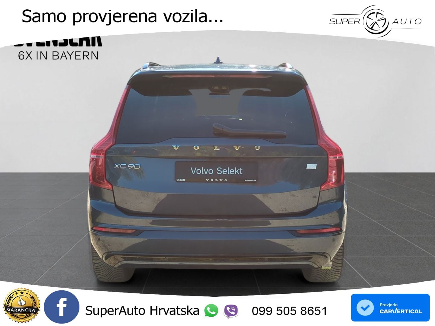 Volvo XC90 2.0 T8 AWD Automatic ACC+GR SJED+360+PANO