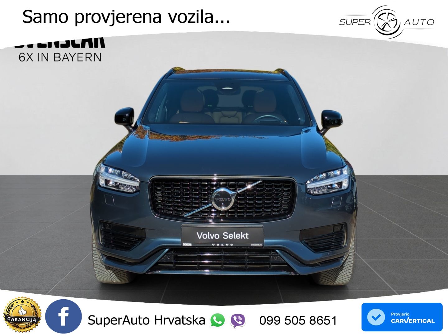 Volvo XC90 2.0 T8 AWD Automatic ACC+GR SJED+360+PANO