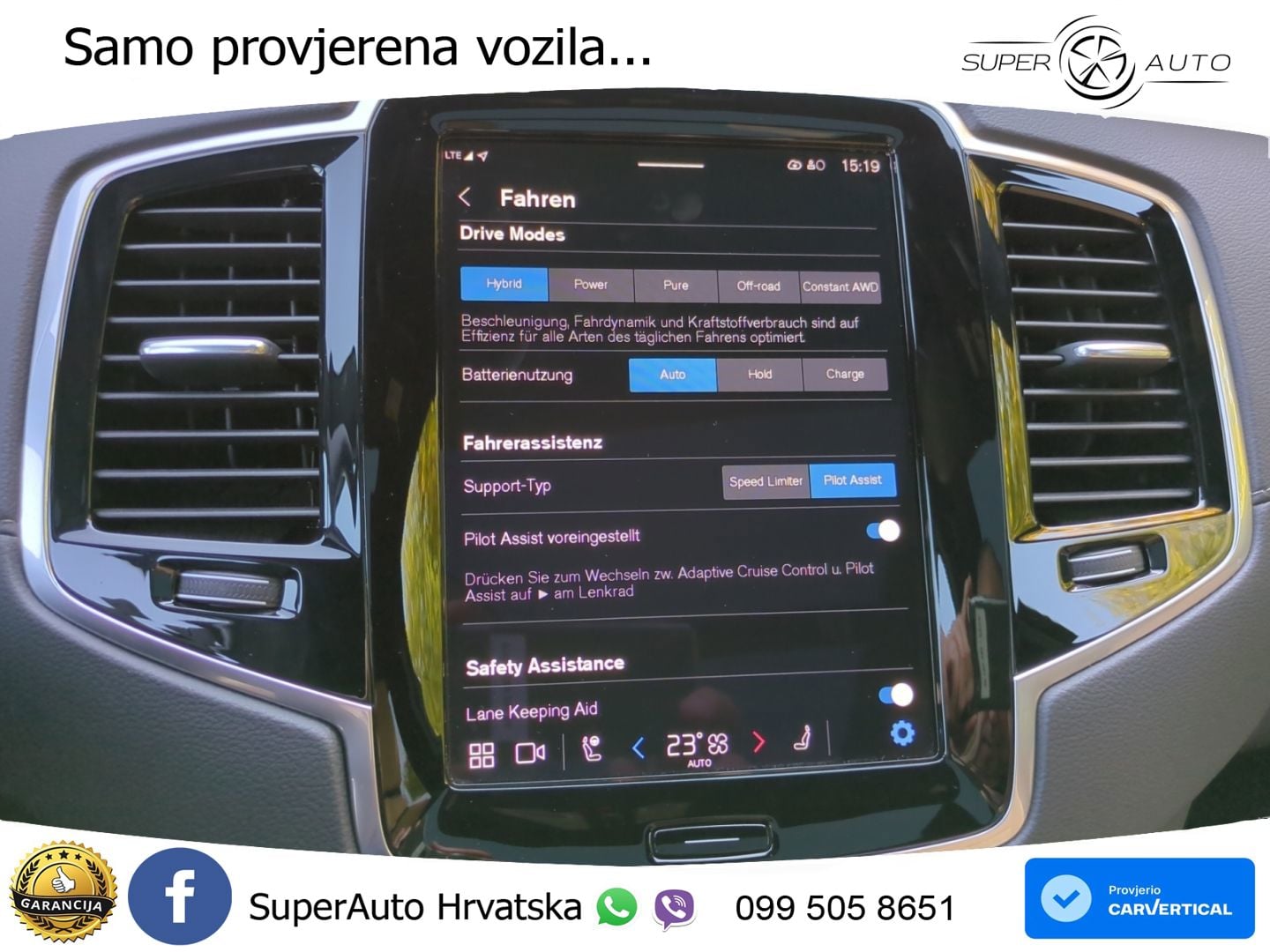 Volvo XC90 2.0 T8 AWD Automatic ACC+GR SJED+360+PANO
