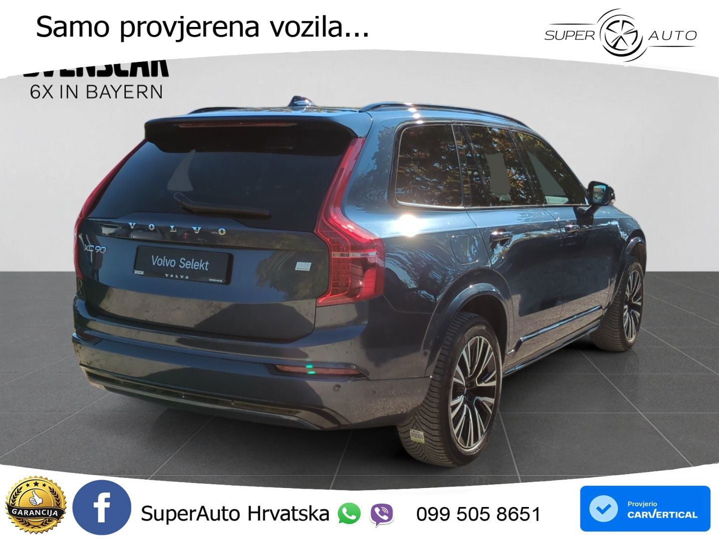 Volvo XC90 2.0 T8 AWD Automatic ACC+GR SJED+360+PANO