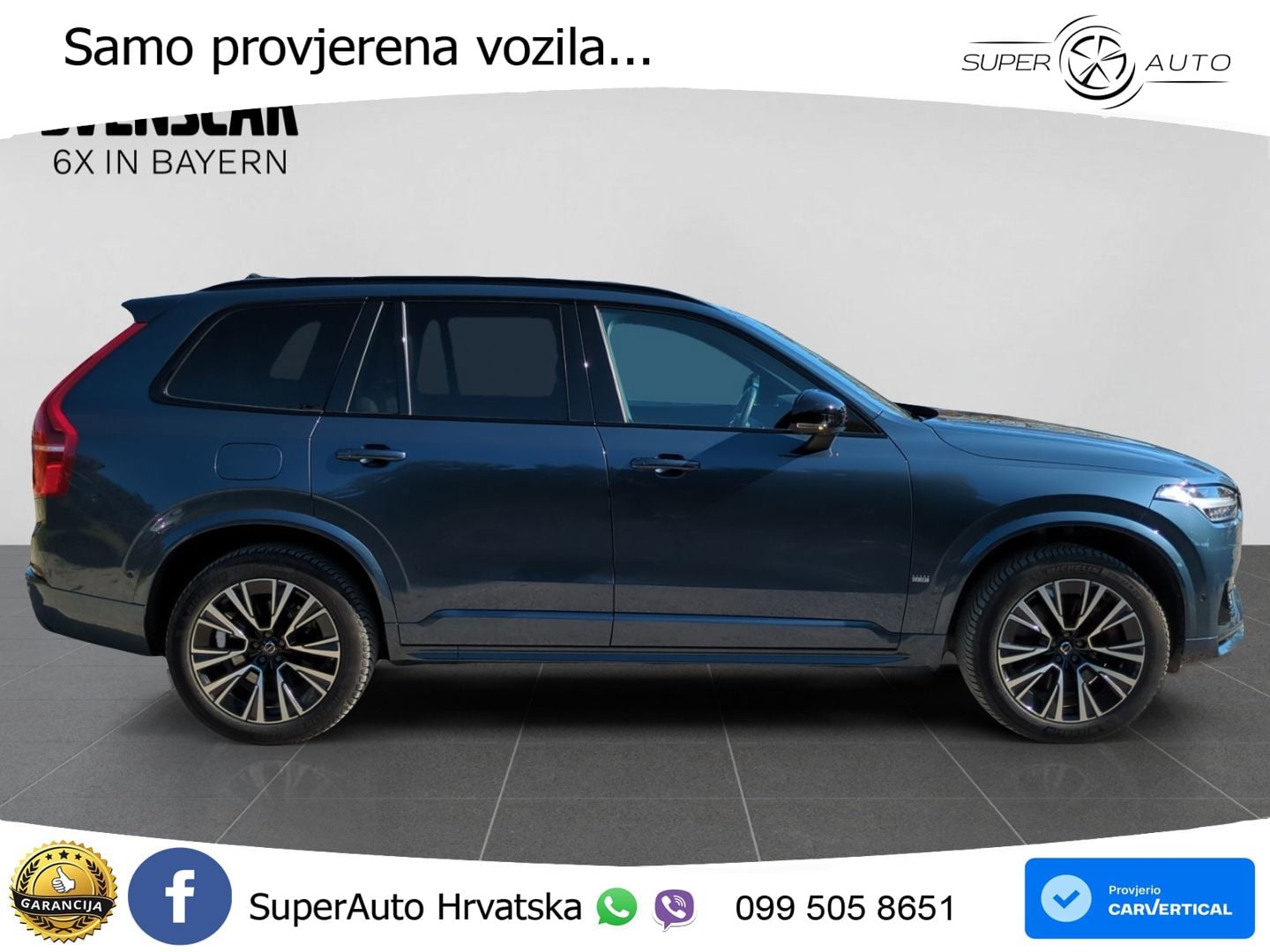 Volvo XC90 2.0 T8 AWD Automatic ACC+GR SJED+360+PANO