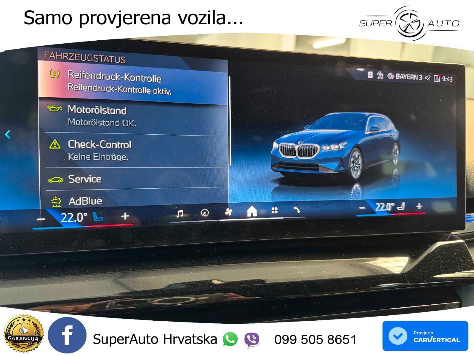 BMW 520d Touring (197 KS) xDrive Steptronic LED+GR SJED+ACC