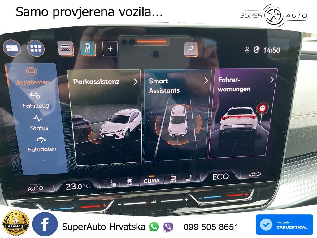 Cupra Formentor 1.5 TSI (204 KS) e-Hybrid DSG MATRIX+GR SJED+KAM