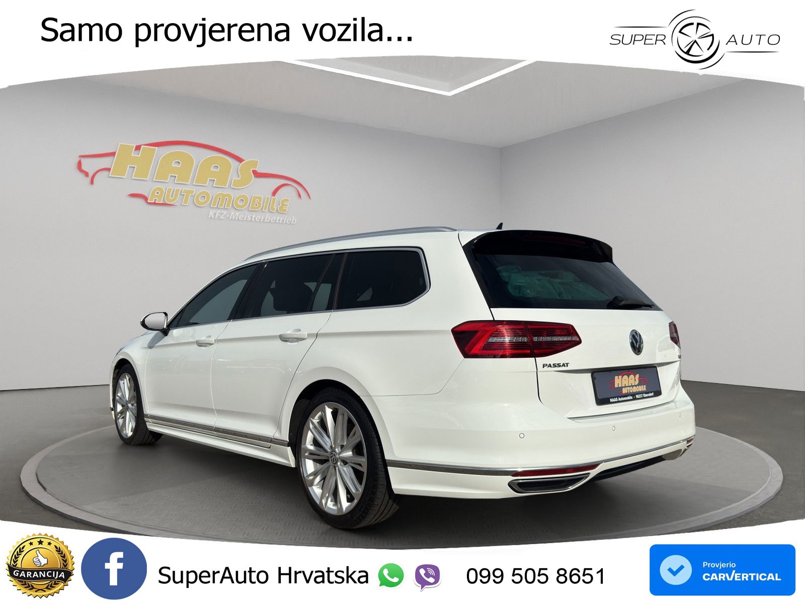 Volkswagen Passat Variant 2.0 TDI (240 KS) 4MOTION DSG R-Line LED+GR SJED+ACC