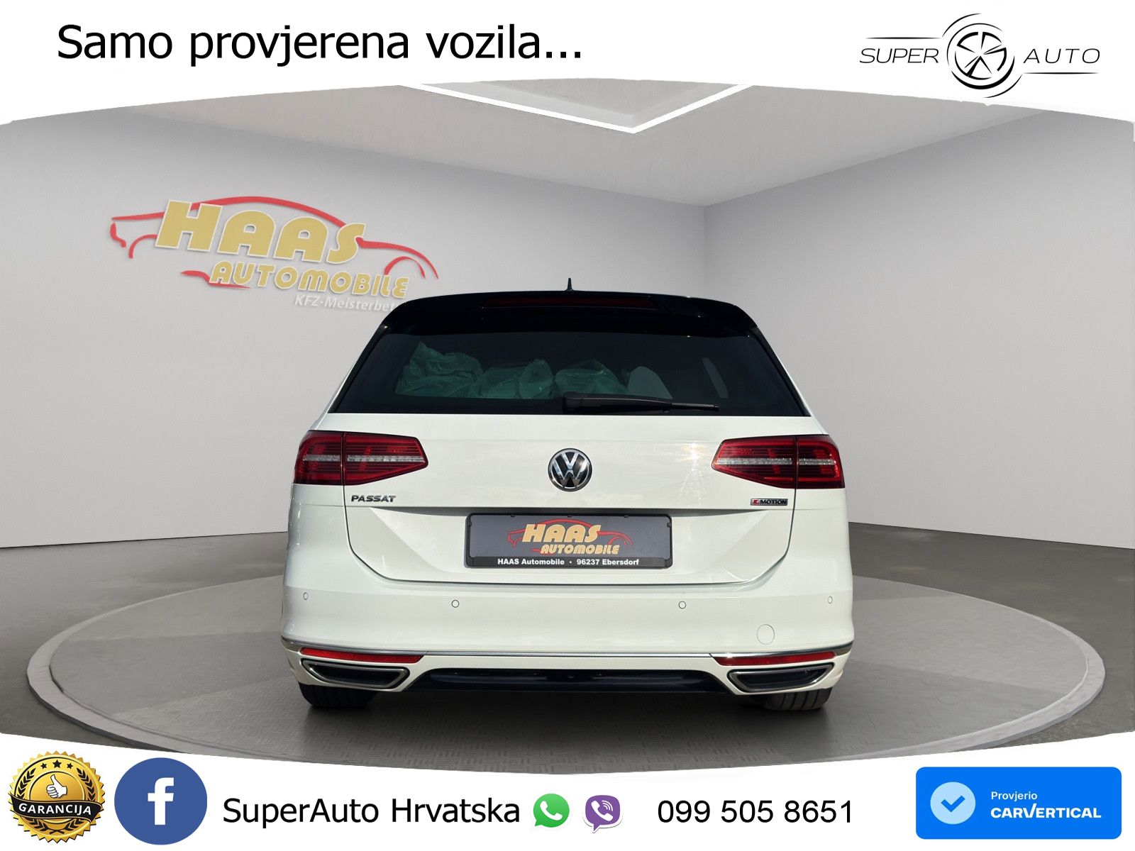 Volkswagen Passat Variant 2.0 TDI (240 KS) 4MOTION DSG R-Line LED+GR SJED+ACC