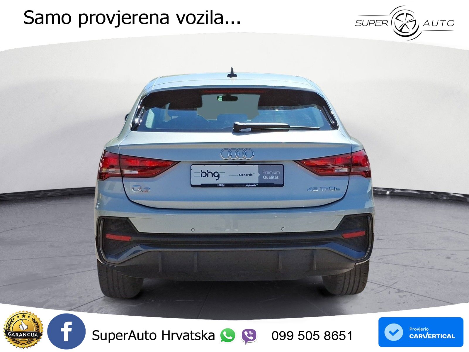 Audi Q3 Sportback 45 TFSIe (245 KS) S tronic