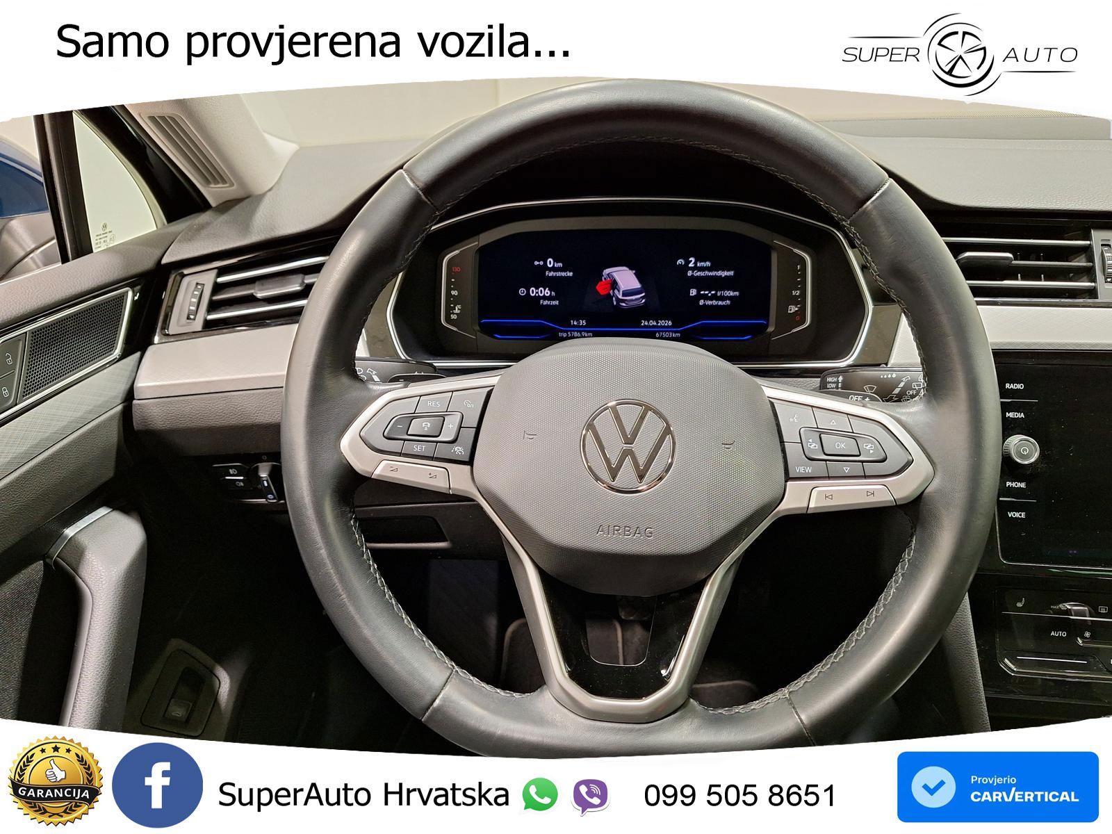 Volkswagen Passat Variant 2.0 TDI (150 KS) DSG Business LED+GR SJED+ACC