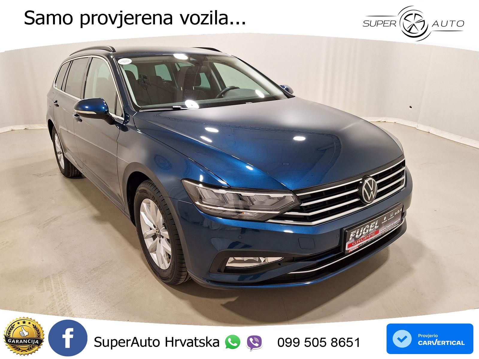 Volkswagen Passat Variant 2.0 TDI (150 KS) DSG Business LED+GR SJED+ACC