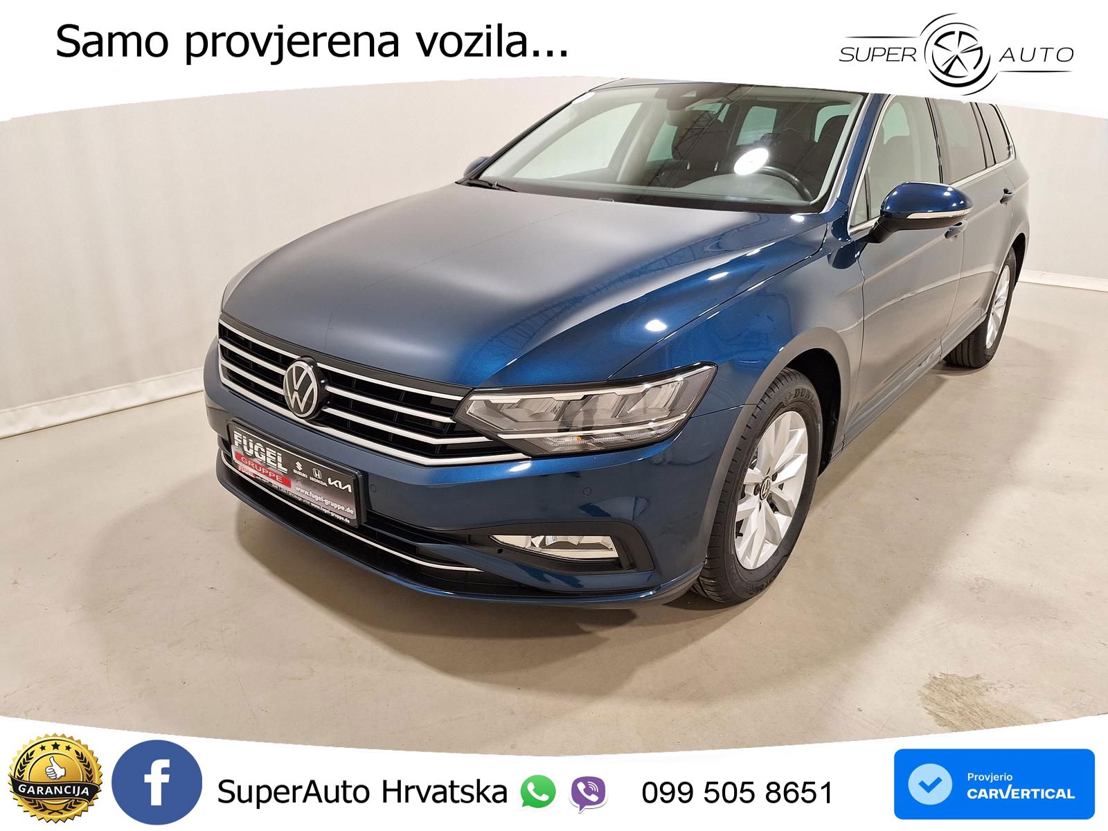 Volkswagen Passat Variant 2.0 TDI (150 KS) DSG Business LED+GR SJED+ACC