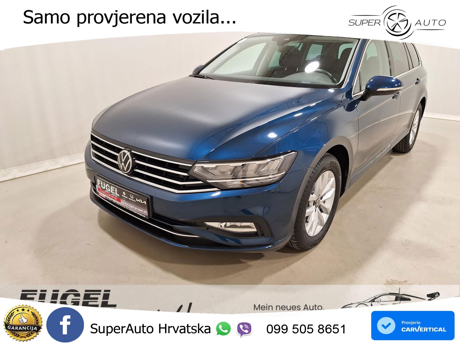 Volkswagen Passat Variant 2.0 TDI (150 KS) DSG Business LED+GR SJED+ACC