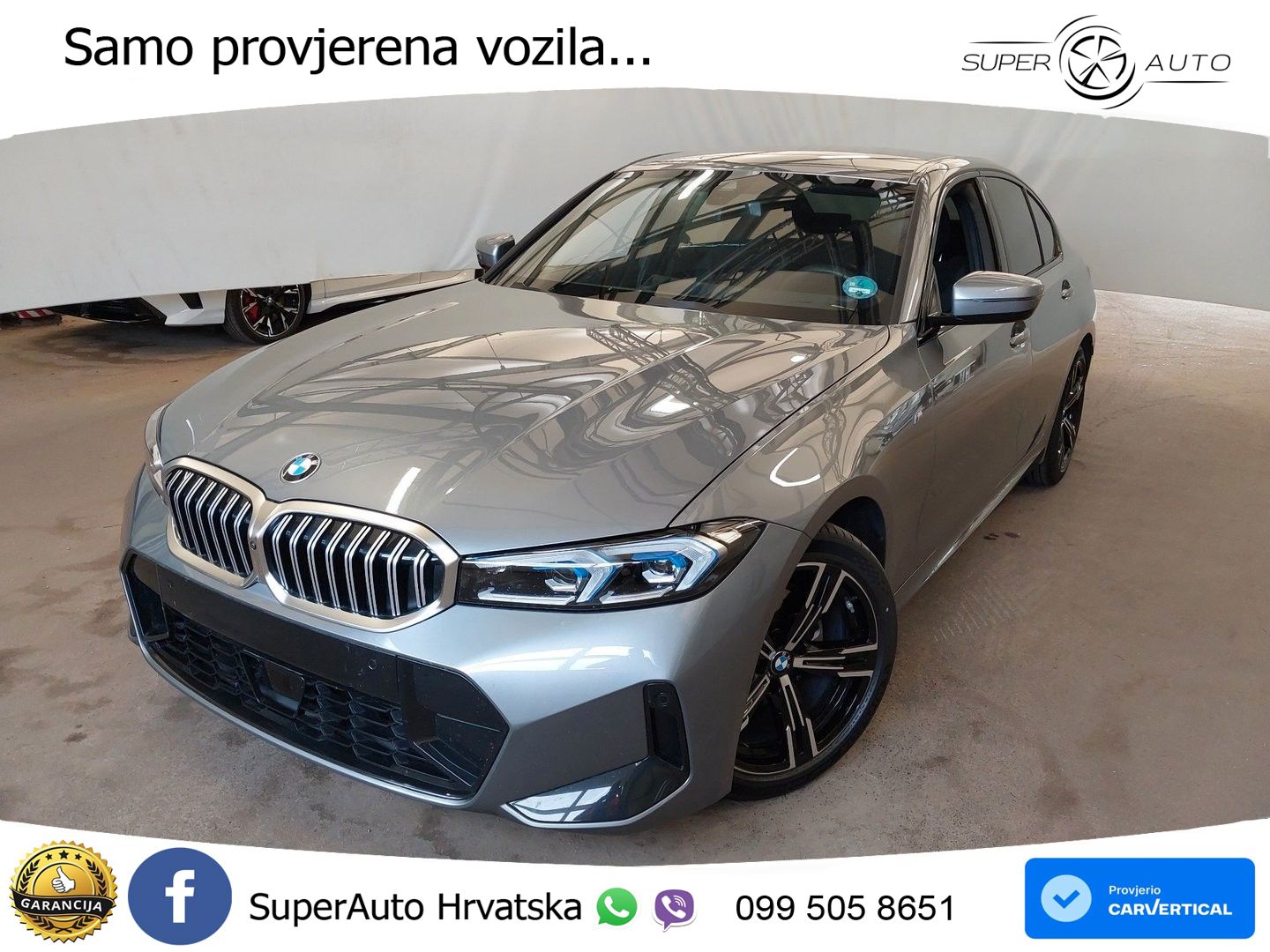 BMW 320d (190 KS) Steptronic M Sport LED+GR SJED+ACC