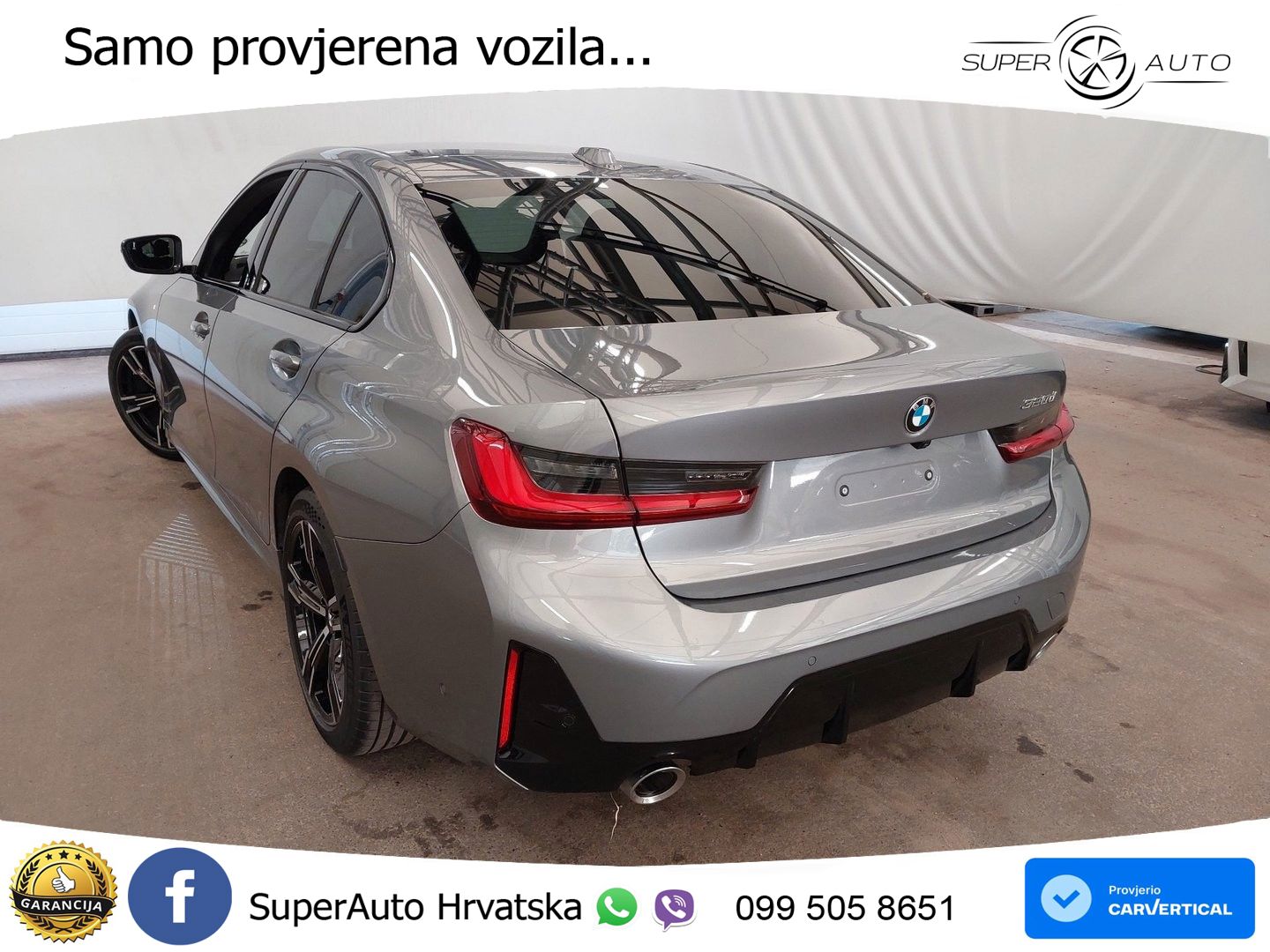 BMW 320d (190 KS) Steptronic M Sport LED+GR SJED+ACC