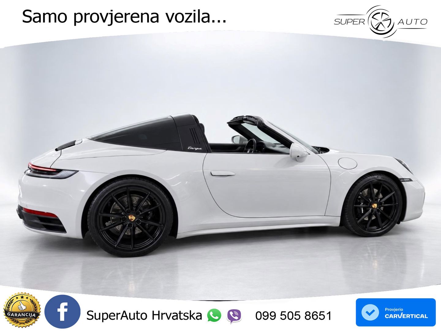 Porsche 911 Targa 4S 3.0 (450 KS) PDK LED+GR SJED+ACC