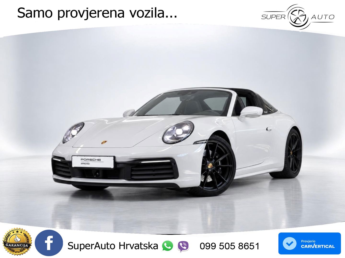 Porsche 911 Targa 4S 3.0 (450 KS) PDK LED+GR SJED+ACC
