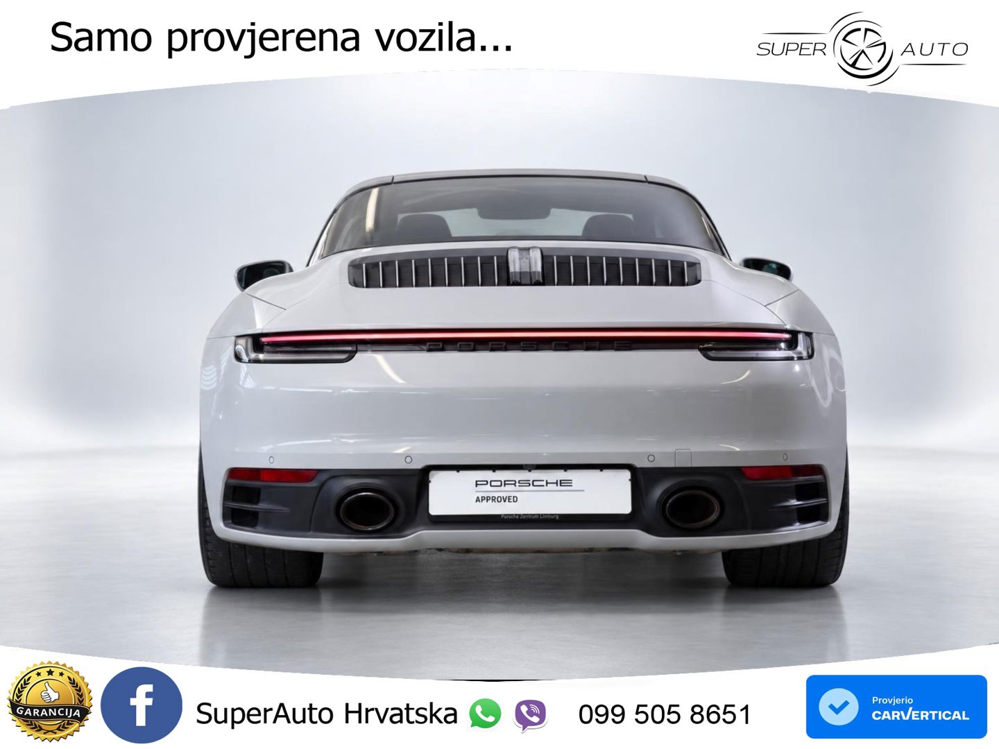 Porsche 911 Targa 4S 3.0 (450 KS) PDK LED+GR SJED+ACC