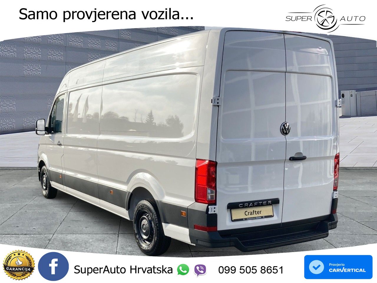 Volkswagen Crafter 35 2.0 TDI Kasten SCR LR HD 140 KS