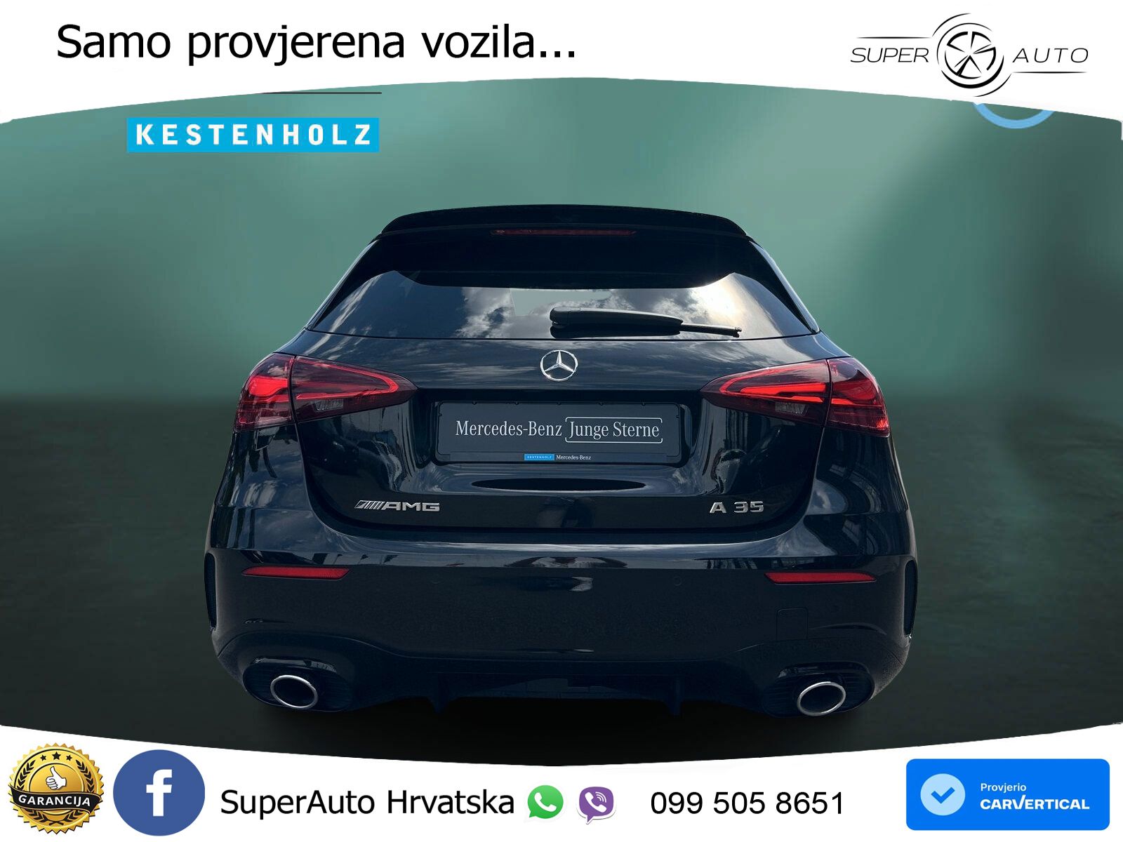 Mercedes-Benz AMG A 35 4MATIC AMG SPEEDSHIFT DCT LED+GR SJED+ACC