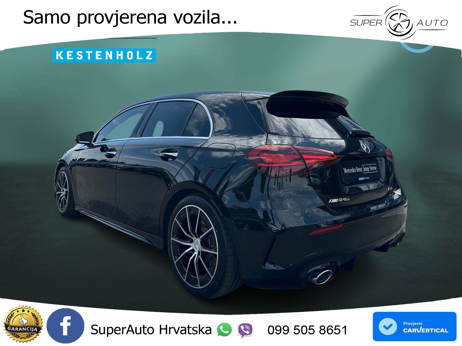 Mercedes-Benz AMG A 35 4MATIC AMG SPEEDSHIFT DCT LED+GR SJED+ACC
