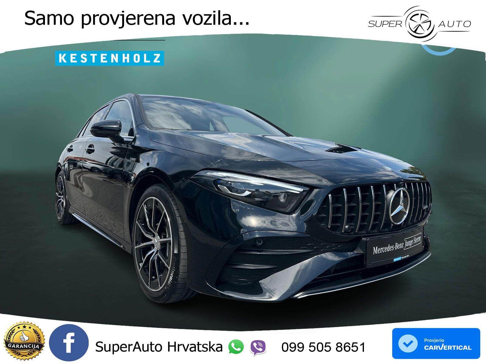 Mercedes-Benz AMG A 35 4MATIC AMG SPEEDSHIFT DCT LED+GR SJED+ACC