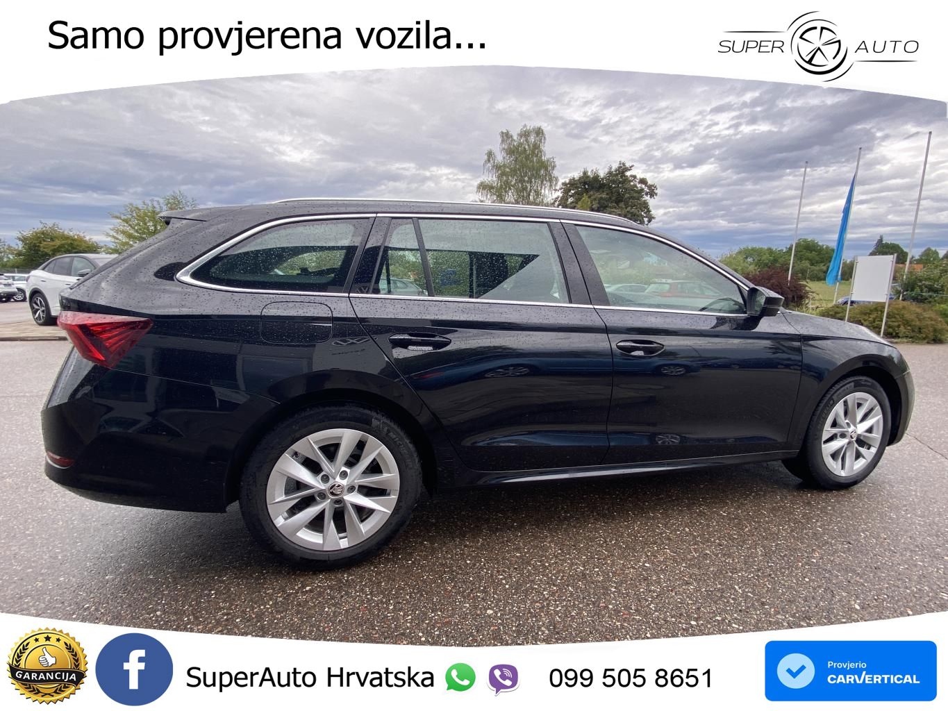 Škoda Octavia Combi 1.5 TSI EVO e-TEC (150 KS) DSG LED+GR SJED+ACC