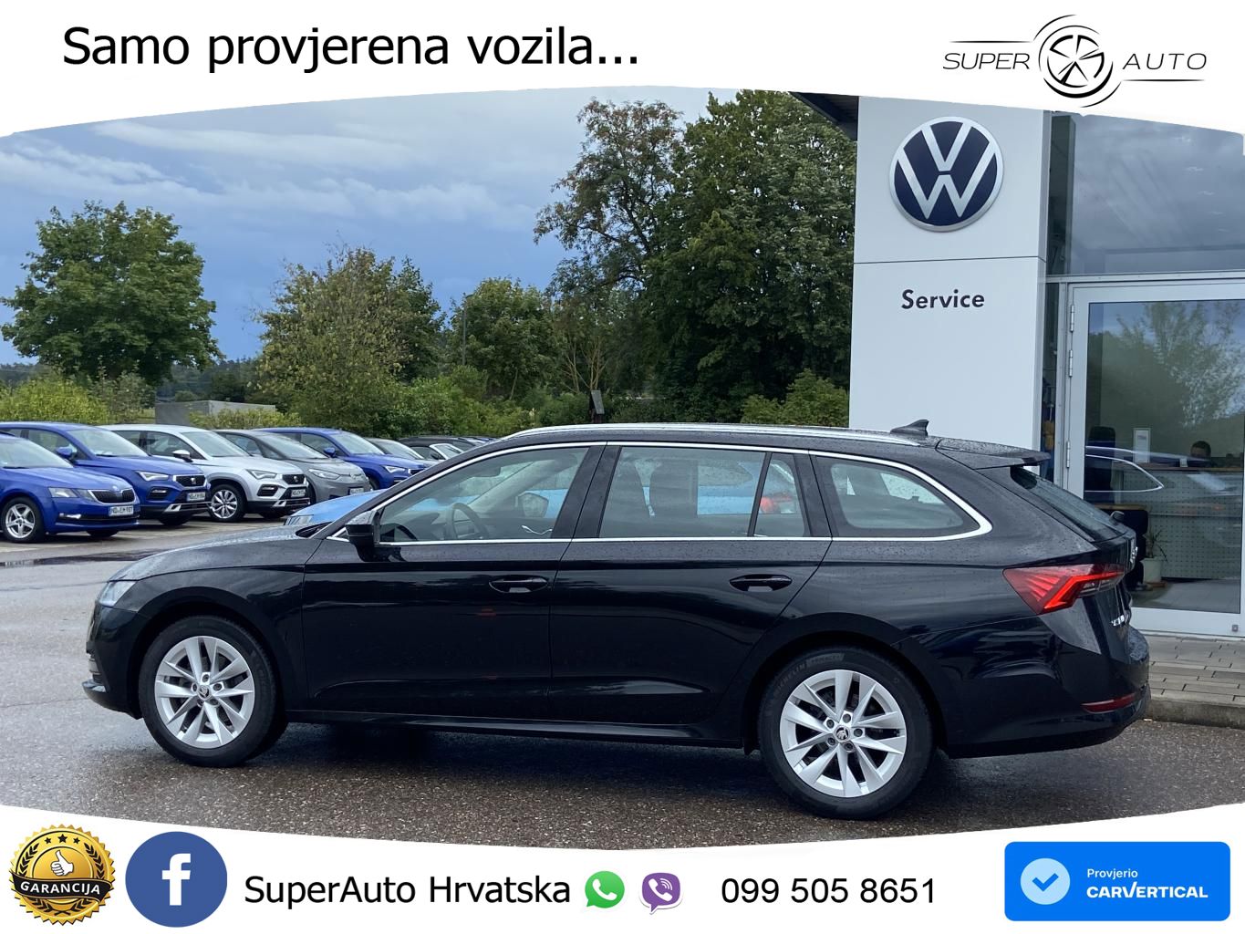 Škoda Octavia Combi 1.5 TSI EVO e-TEC (150 KS) DSG LED+GR SJED+ACC