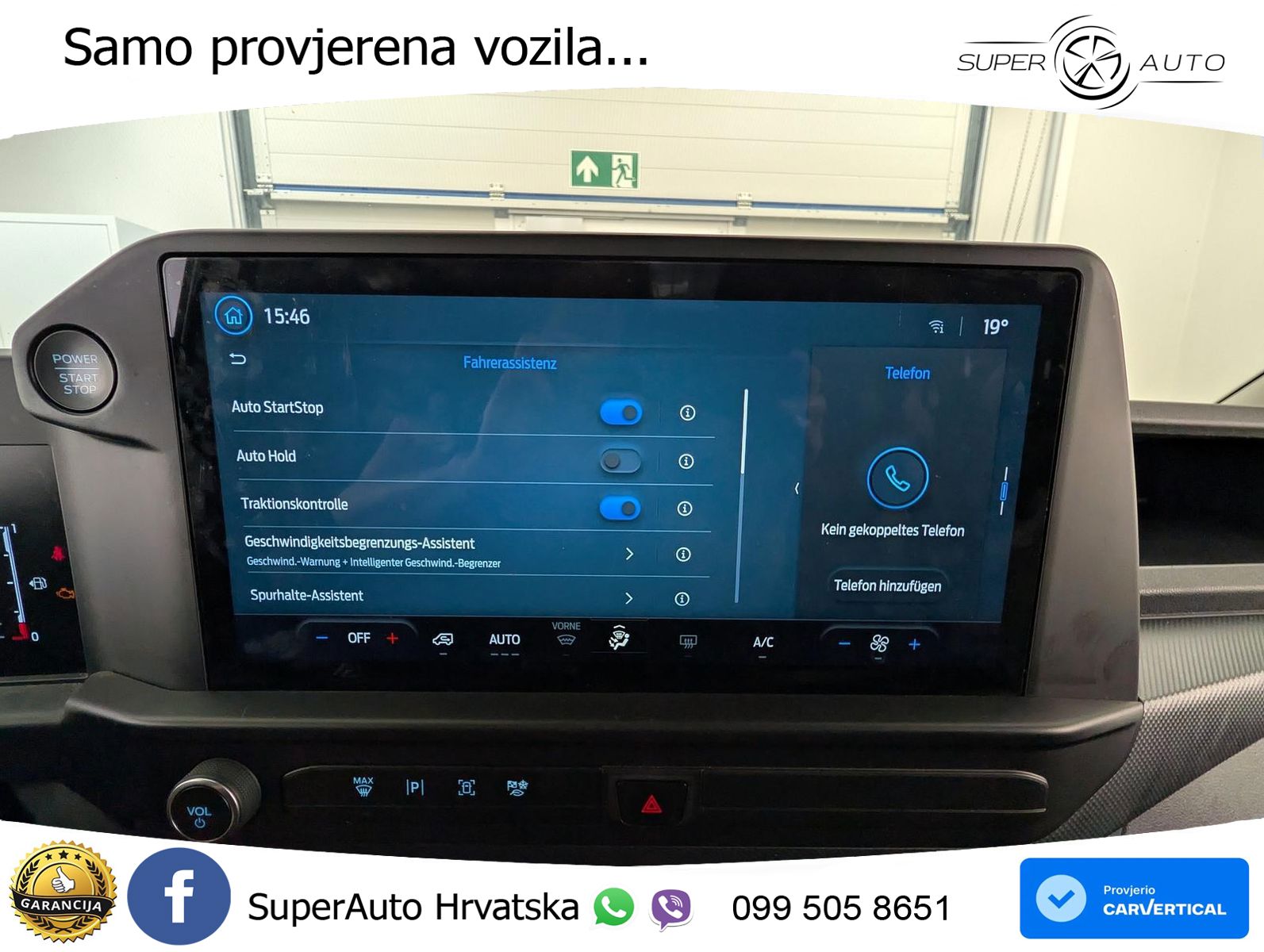 Ford Transit Custom 2.0 280L1 Trend LED+Tempo+Kam+GJR 110 KS