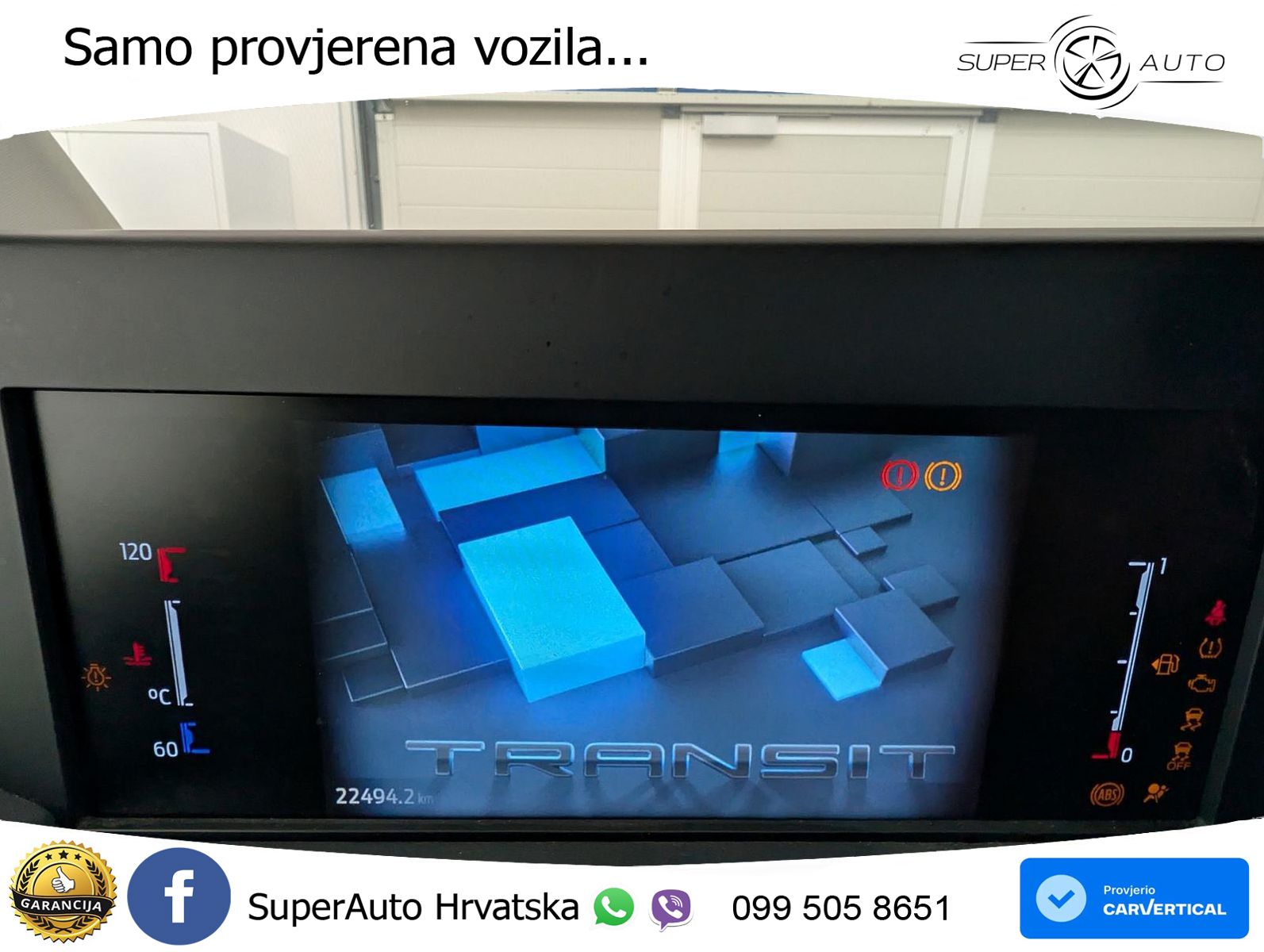 Ford Transit Custom 2.0 280L1 Trend LED+Tempo+Kam+GJR 110 KS