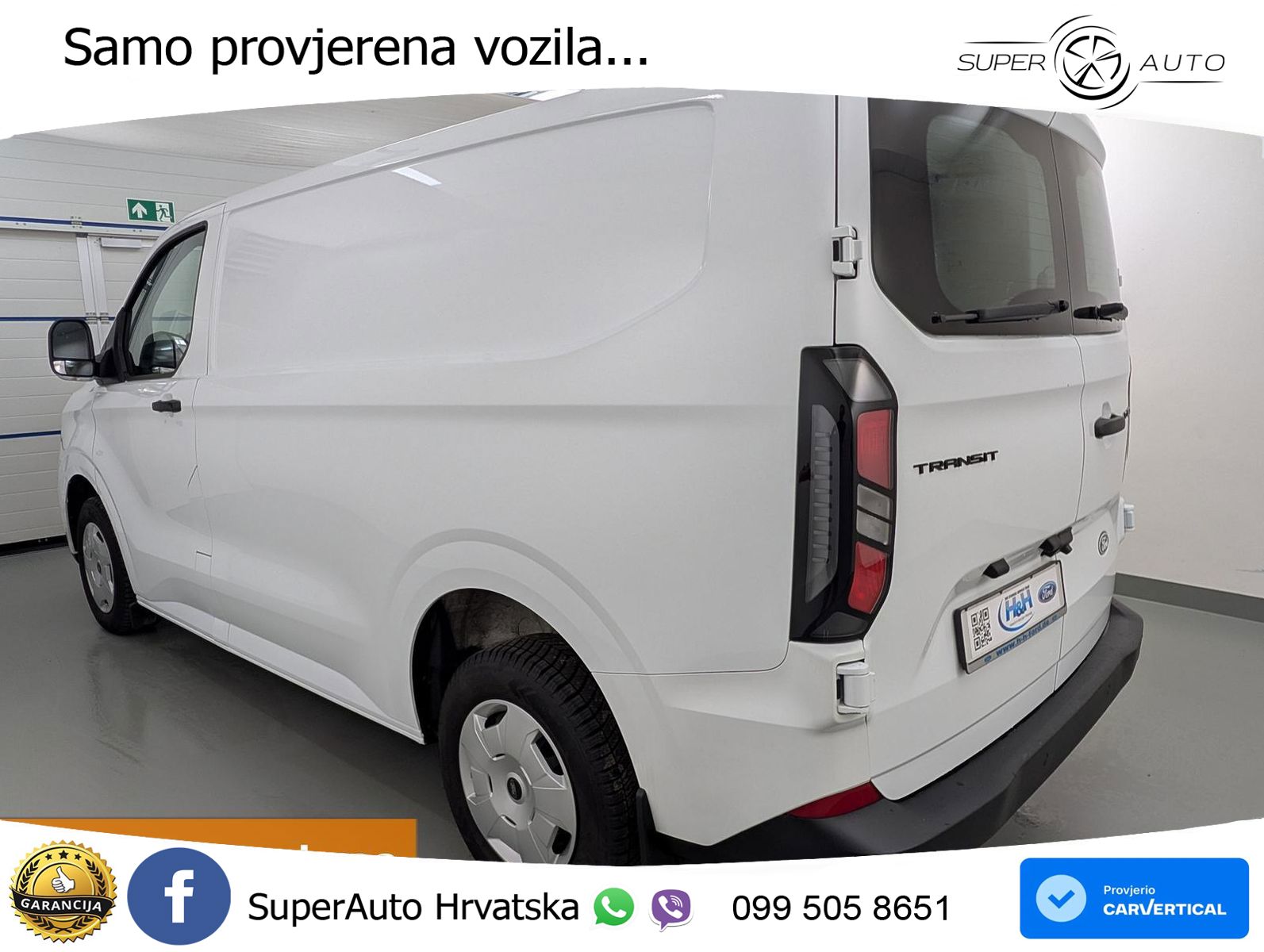 Ford Transit Custom 2.0 280L1 Trend LED+Tempo+Kam+GJR 110 KS