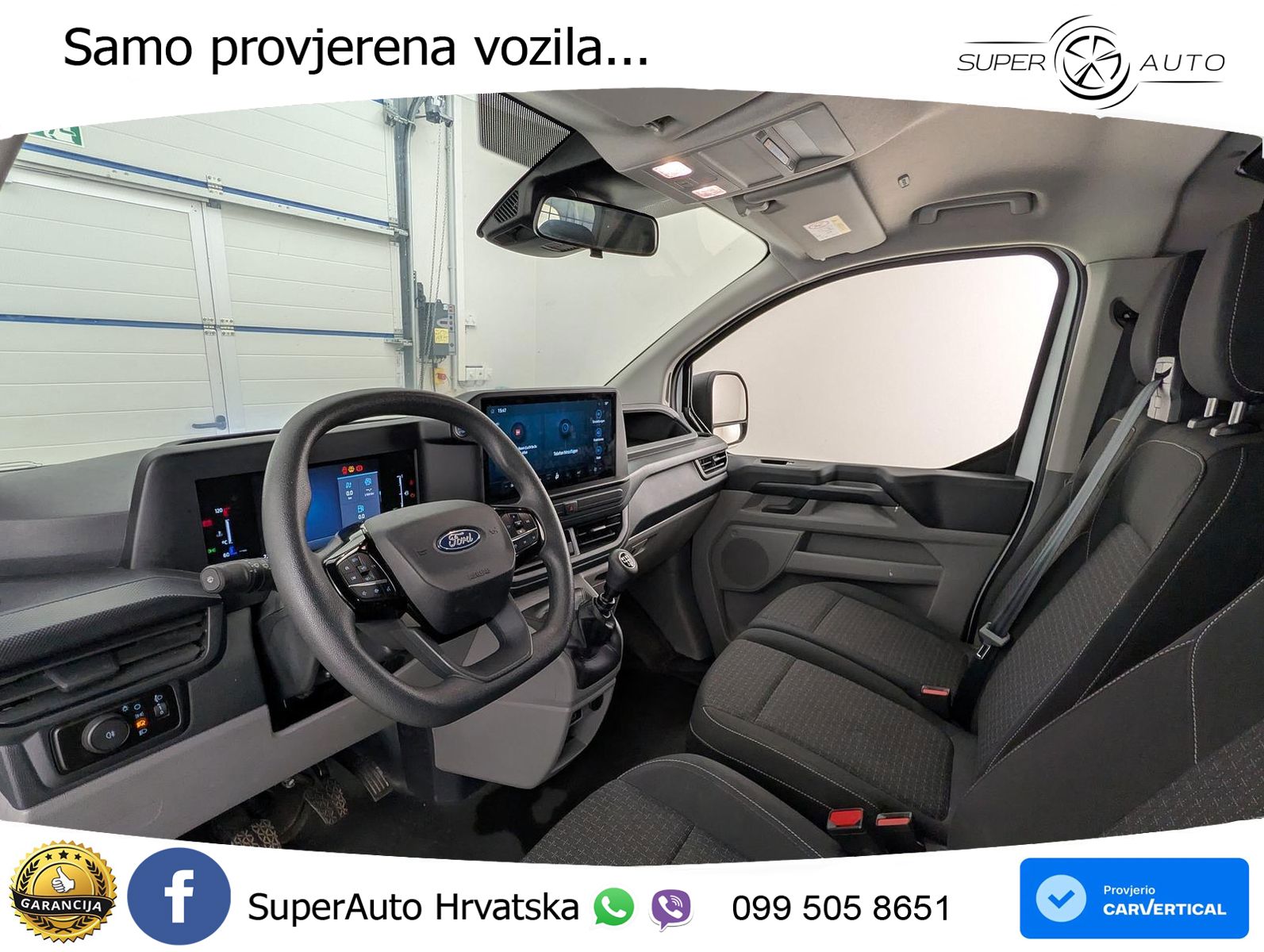 Ford Transit Custom 2.0 280L1 Trend LED+Tempo+Kam+GJR 110 KS