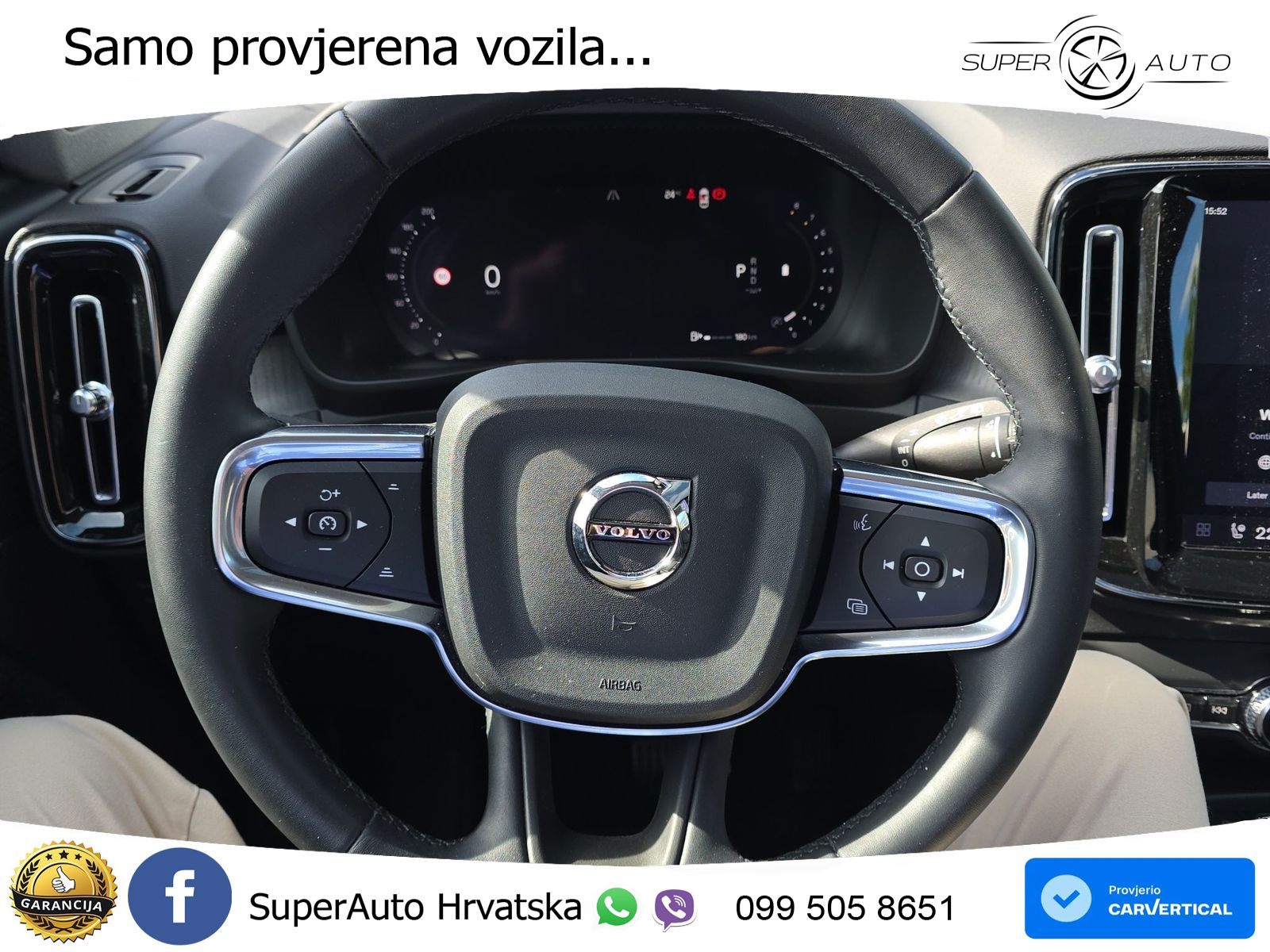 Volvo XC40 2.0 B4 AWD 197 KS Automatic ACC+GR SJED+360+PANO