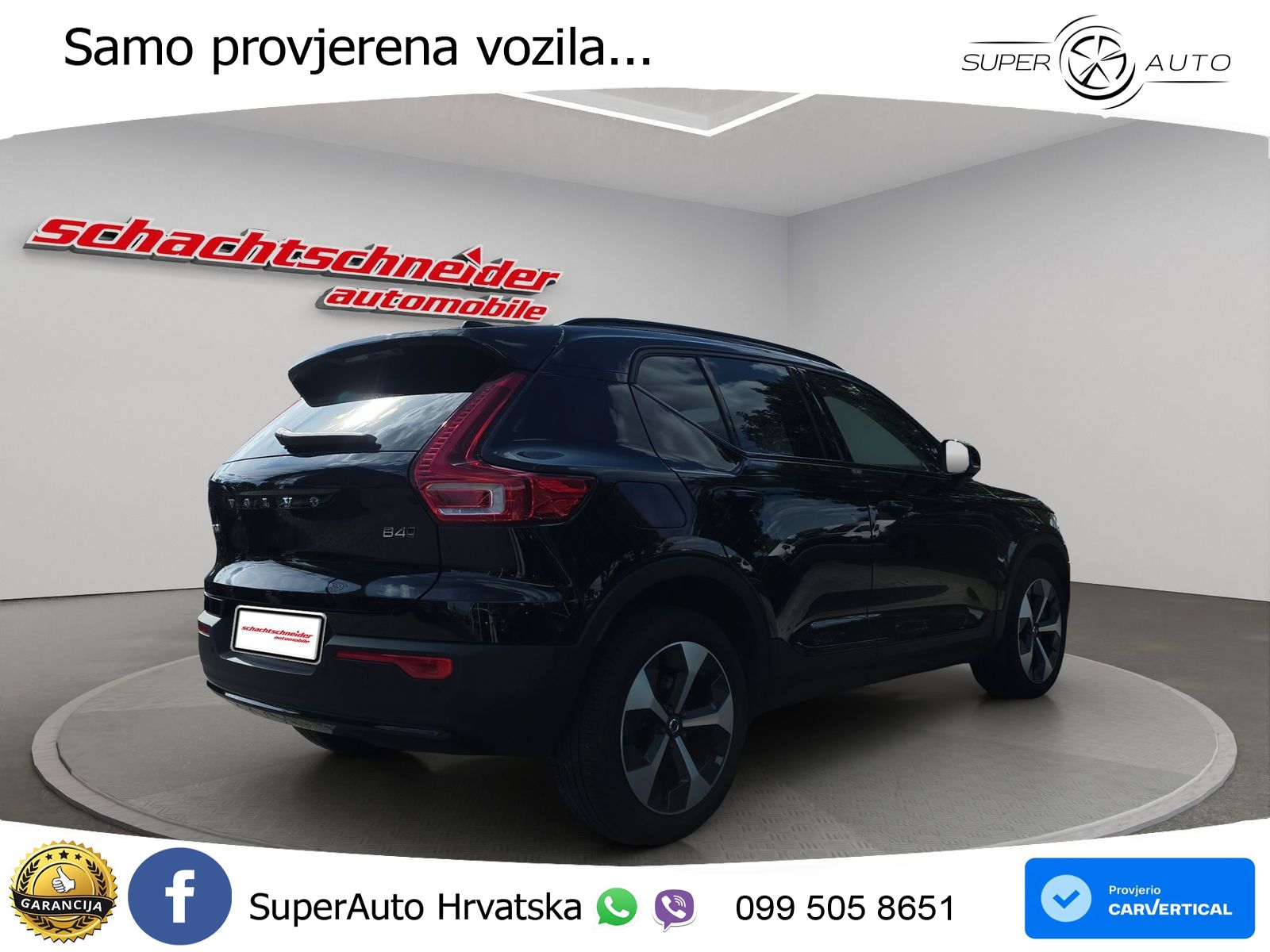Volvo XC40 2.0 B4 AWD 197 KS Automatic ACC+GR SJED+360+PANO