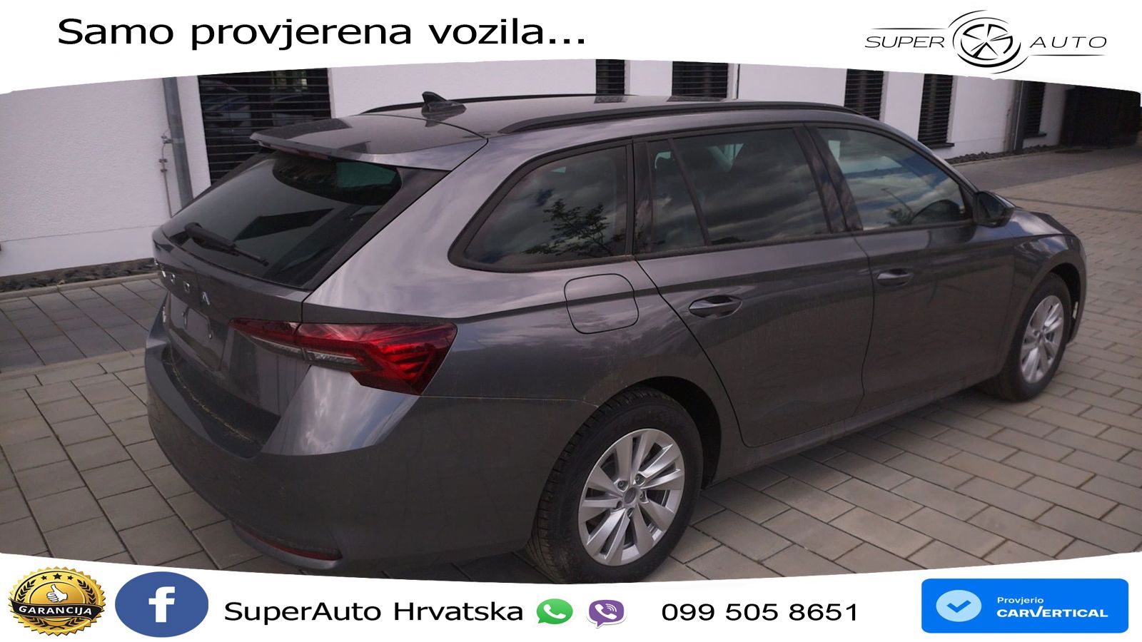 Škoda Octavia Combi 1.5 TSI (150 KS) DSG LED+GR SJED+ACC