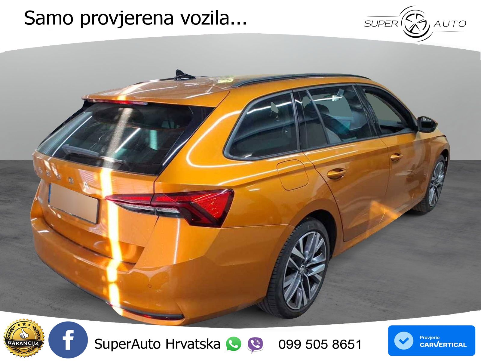 Škoda Octavia Combi 1.5 TSI (150 KS) DSG Selection LED+GR SJED+ACC