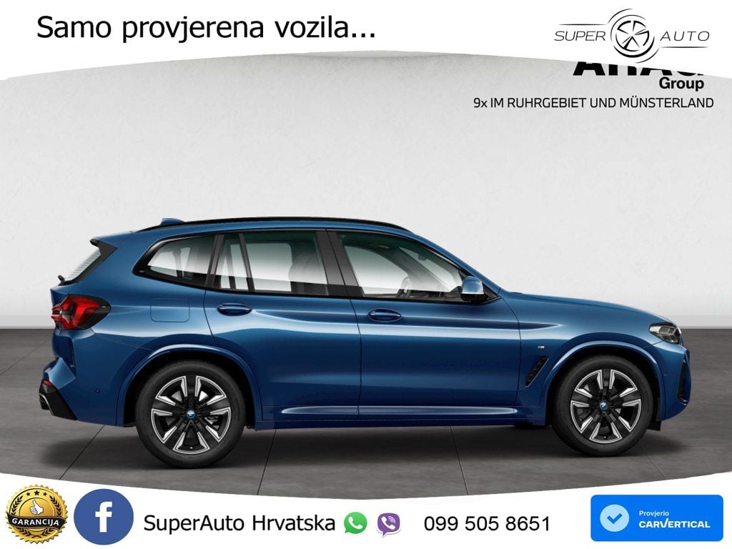 BMW iX3 80 kWh (286 KS) LED+GR SJED+ACC