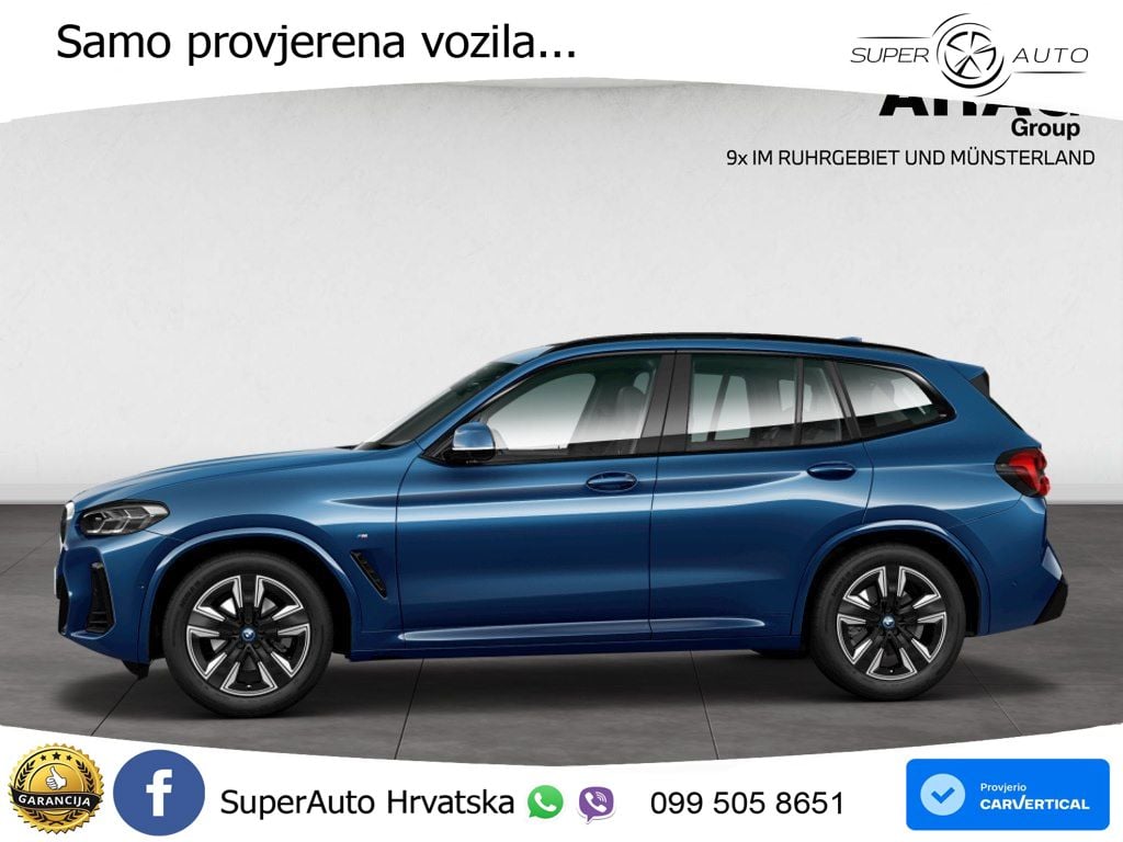 BMW iX3 80 kWh (286 KS) LED+GR SJED+ACC