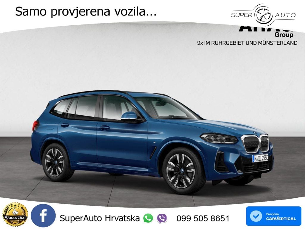 BMW iX3 80 kWh (286 KS) LED+GR SJED+ACC