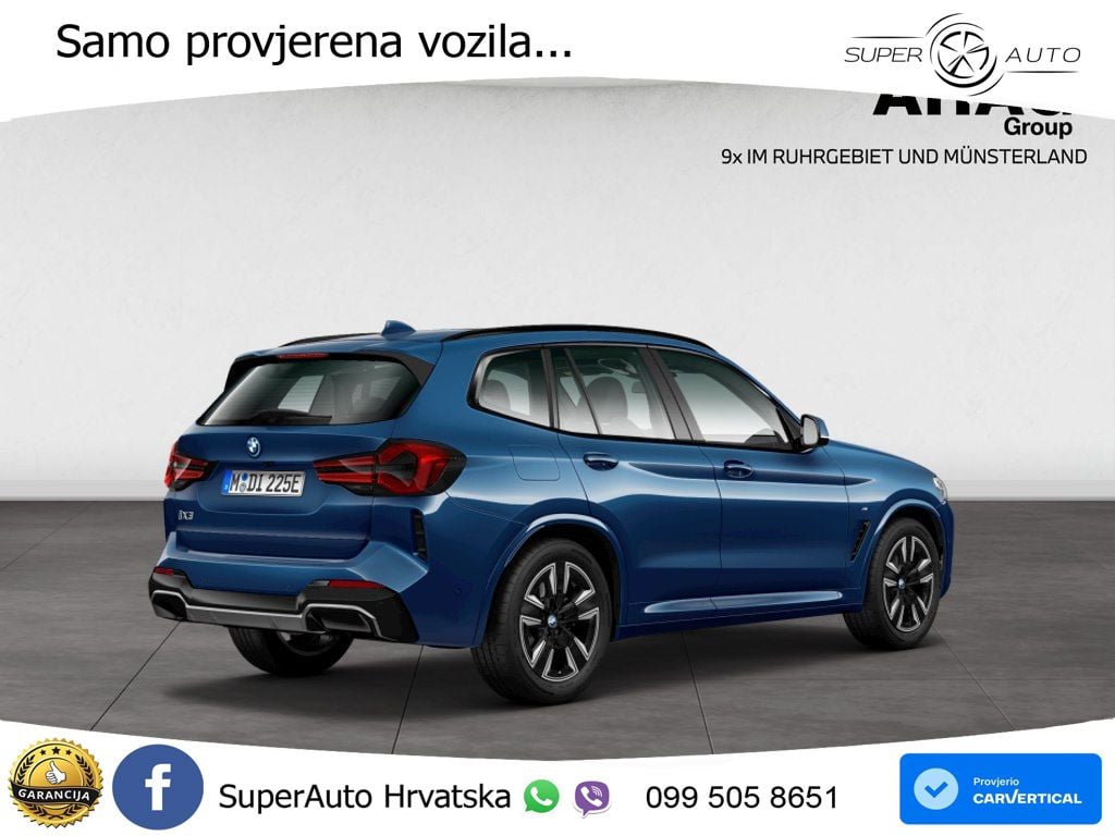 BMW iX3 80 kWh (286 KS) LED+GR SJED+ACC