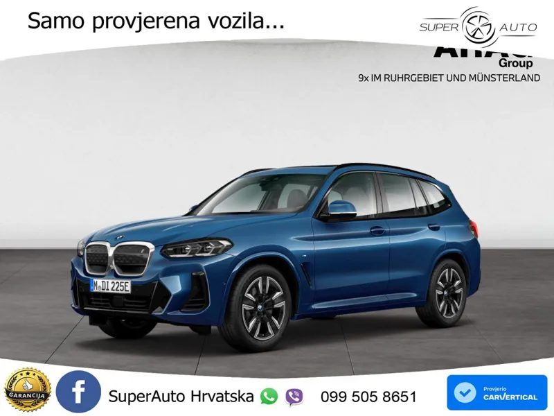 BMW iX3 80 kWh (286 KS) LED+GR SJED+ACC
