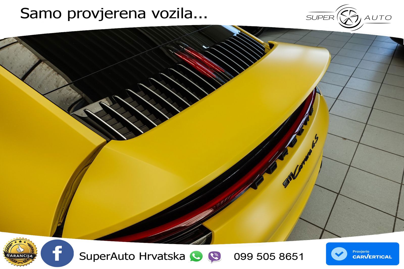 Porsche 911 Carrera S 3.0 (450 KS) PDK ZRAČNI+ACC+GR SJED+KAM+PANO