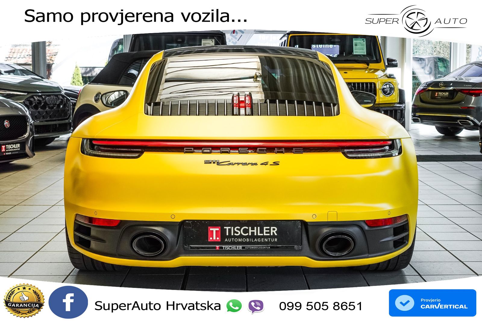 Porsche 911 Carrera S 3.0 (450 KS) PDK ZRAČNI+ACC+GR SJED+KAM+PANO