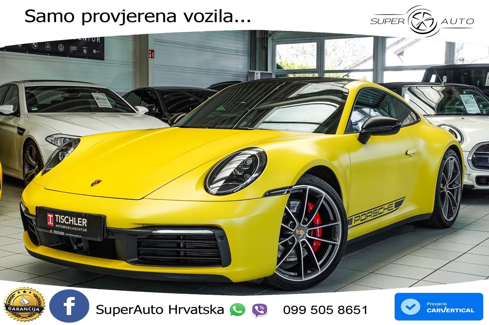 Porsche 911 Carrera S 3.0 (450 KS) PDK ZRAČNI+ACC+GR SJED+KAM+PANO