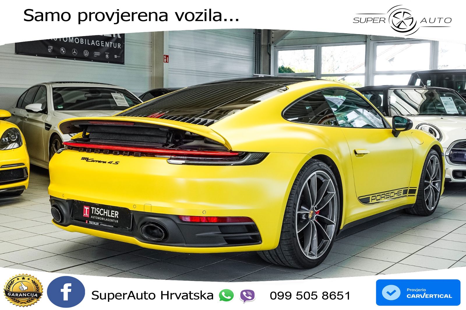 Porsche 911 Carrera S 3.0 (450 KS) PDK ZRAČNI+ACC+GR SJED+KAM+PANO
