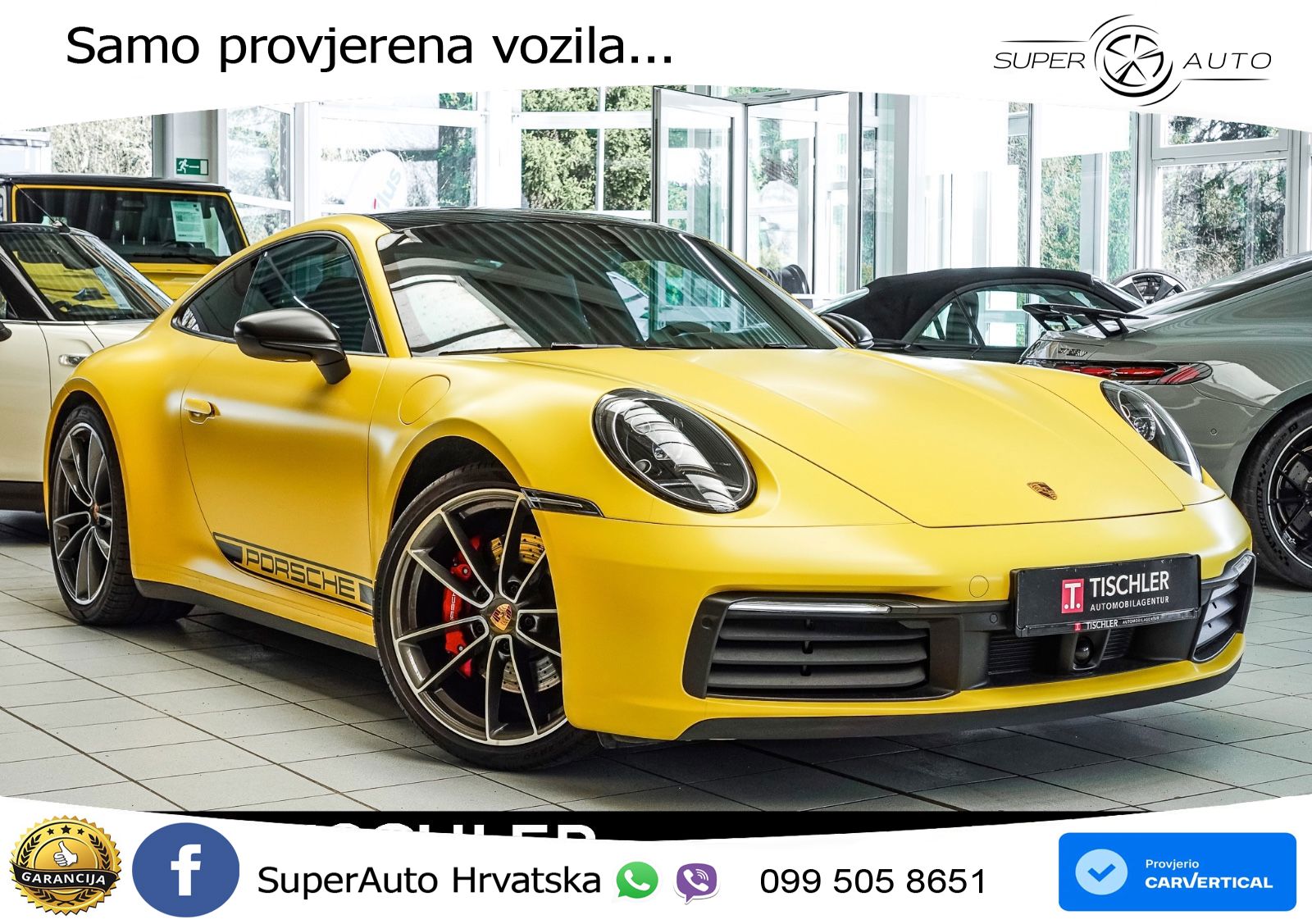 Porsche 911 Carrera S 3.0 (450 KS) PDK ZRAČNI+ACC+GR SJED+KAM+PANO