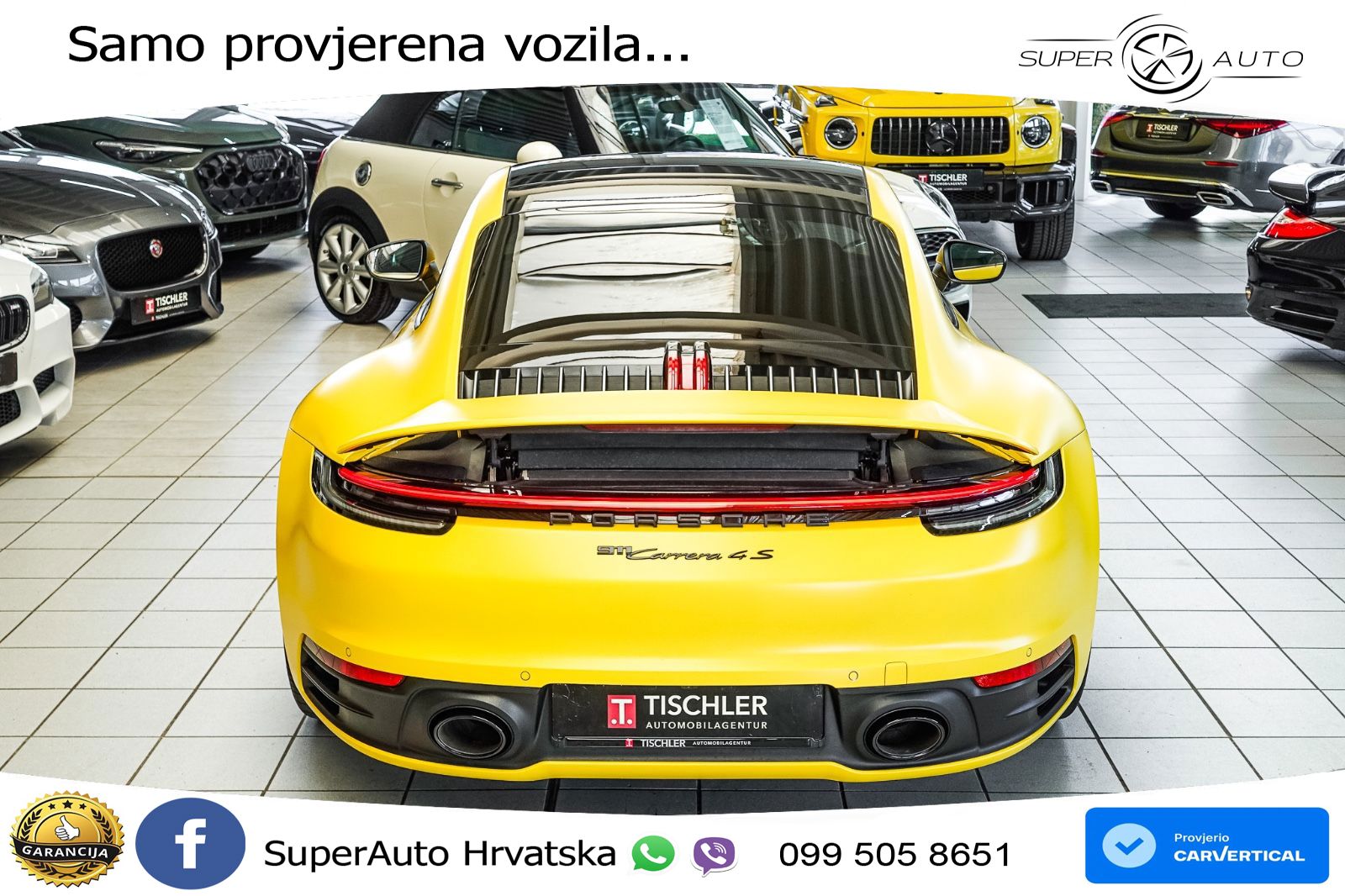 Porsche 911 Carrera S 3.0 (450 KS) PDK ZRAČNI+ACC+GR SJED+KAM+PANO