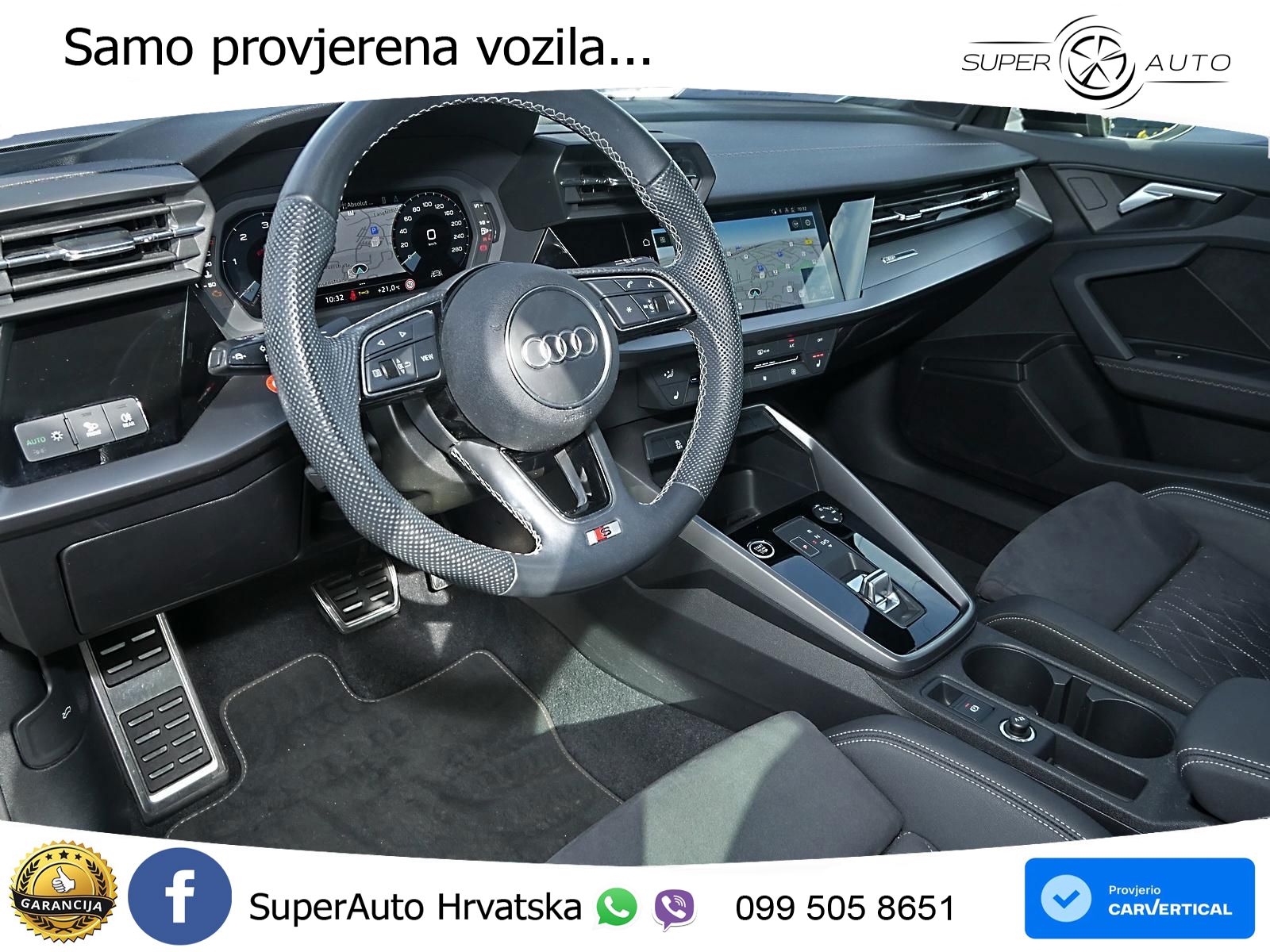 Audi A3 35 TDI (150 KS) S tronic S line