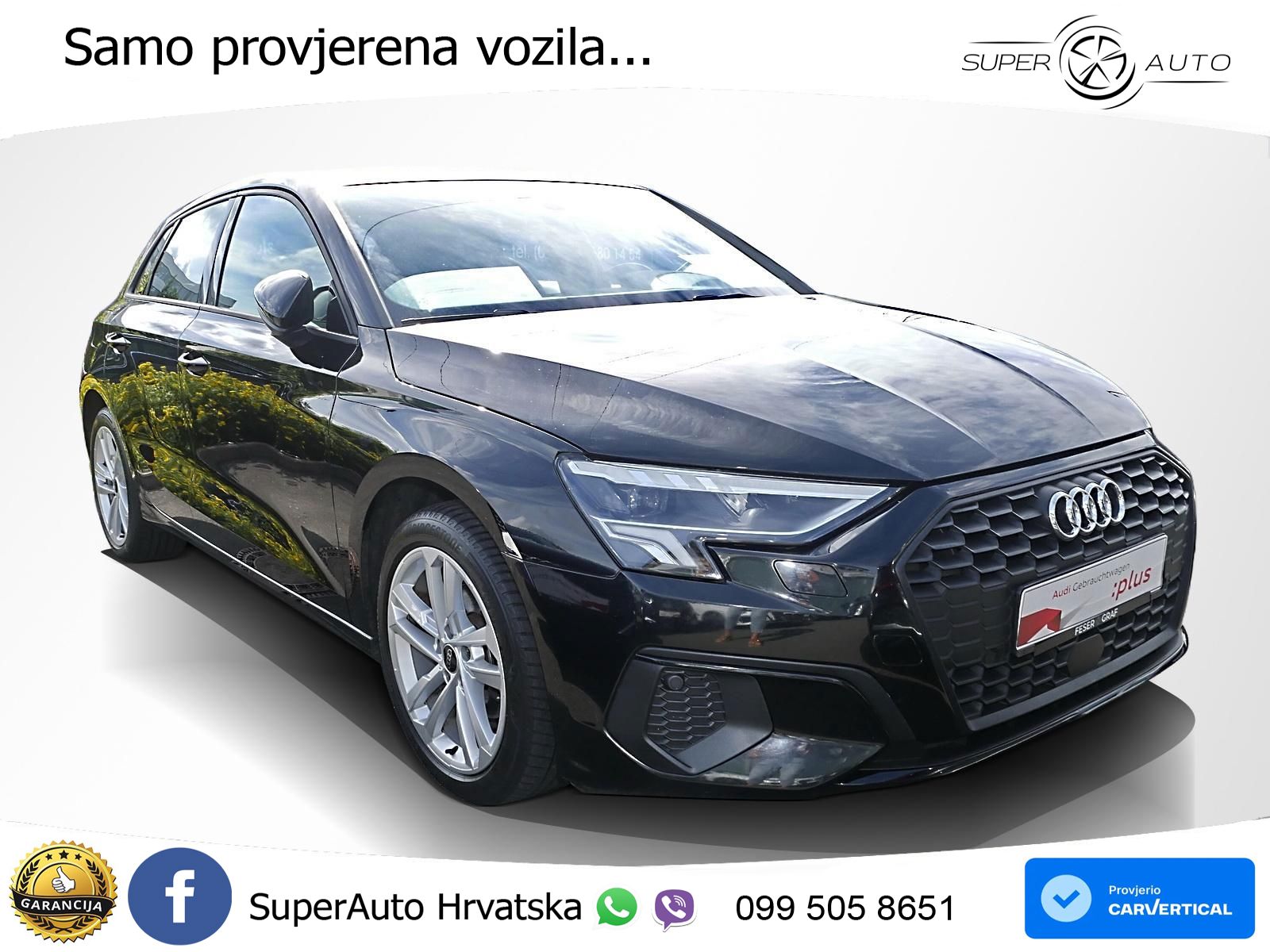 Audi A3 35 TDI (150 KS) S tronic S line