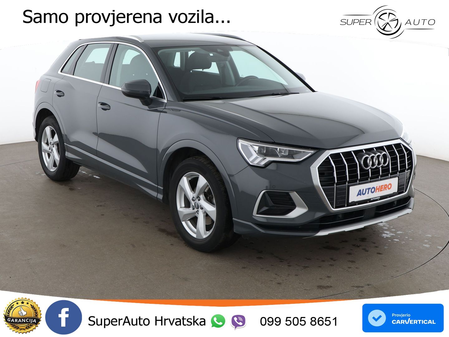 Audi Q3 35 TFSI (150 KS) advanced LED+GR SJED+ACC