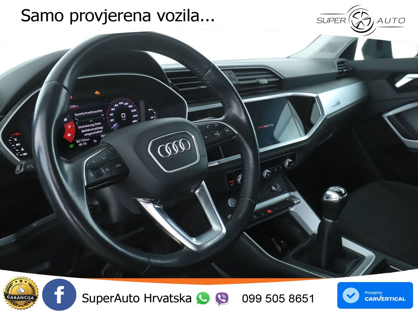 Audi Q3 35 TFSI (150 KS) advanced LED+GR SJED+ACC