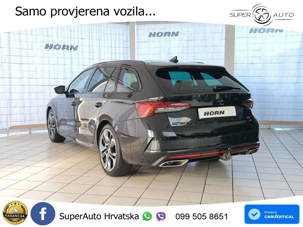 Škoda Octavia Combi RS 2.0 TSI (245 KS) DSG LED+GR SJED+ACC